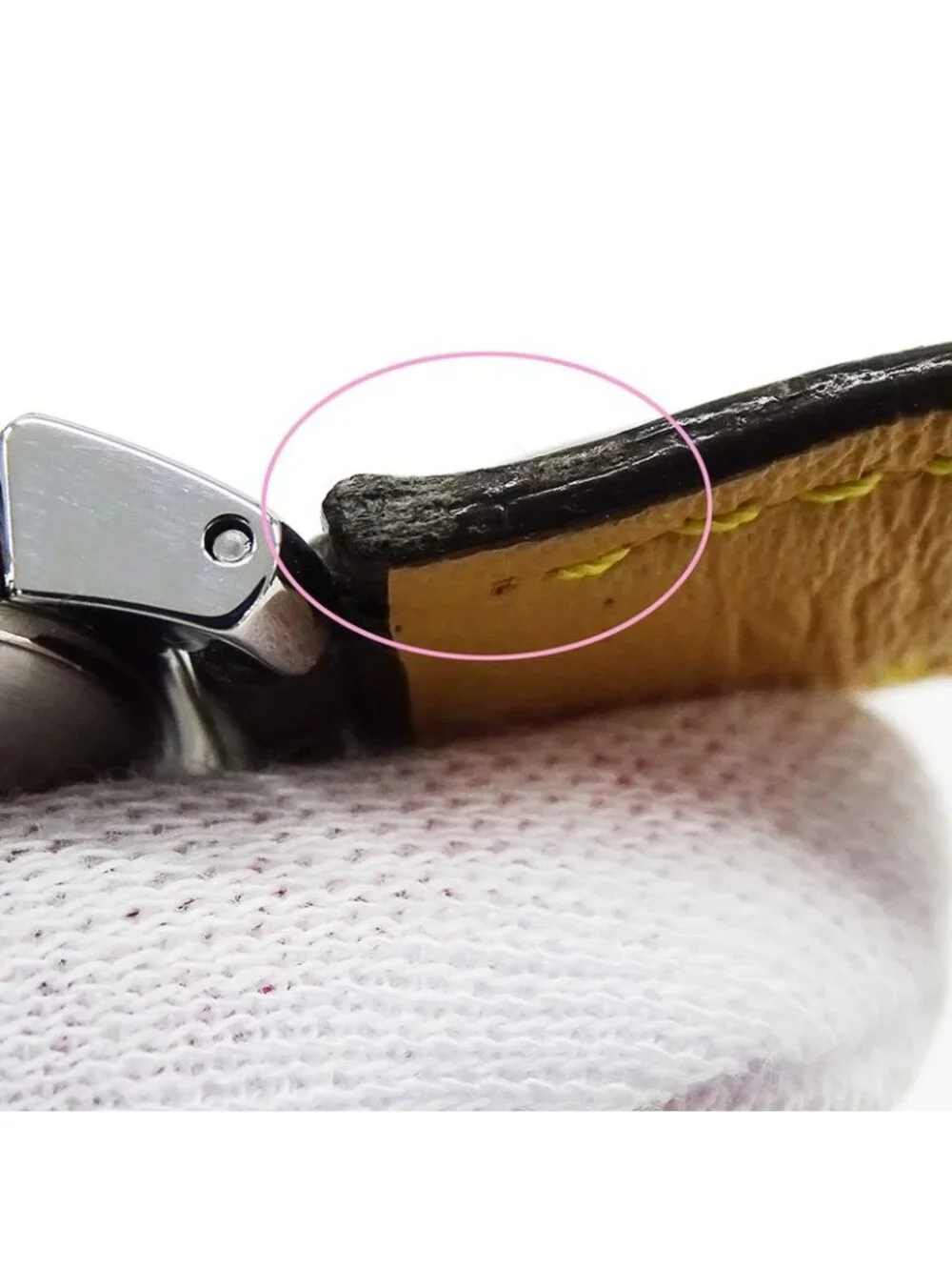 Louis Vuitton Watch Boys Tambour Chronograph Date Quartz Stainless Steel - Picture 12 of 14